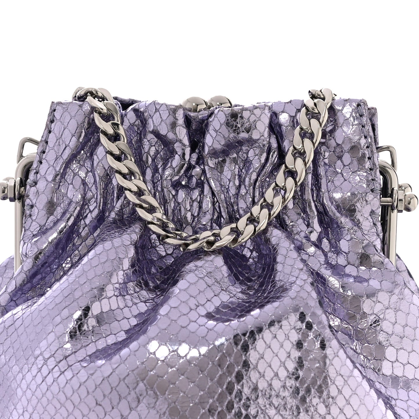 Metallic Soiree Crossbody Lavender