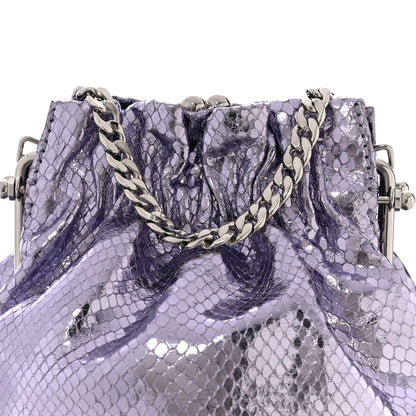 Marc Jacobs Metallic Soiree Crossbody Lavender 7 of 9