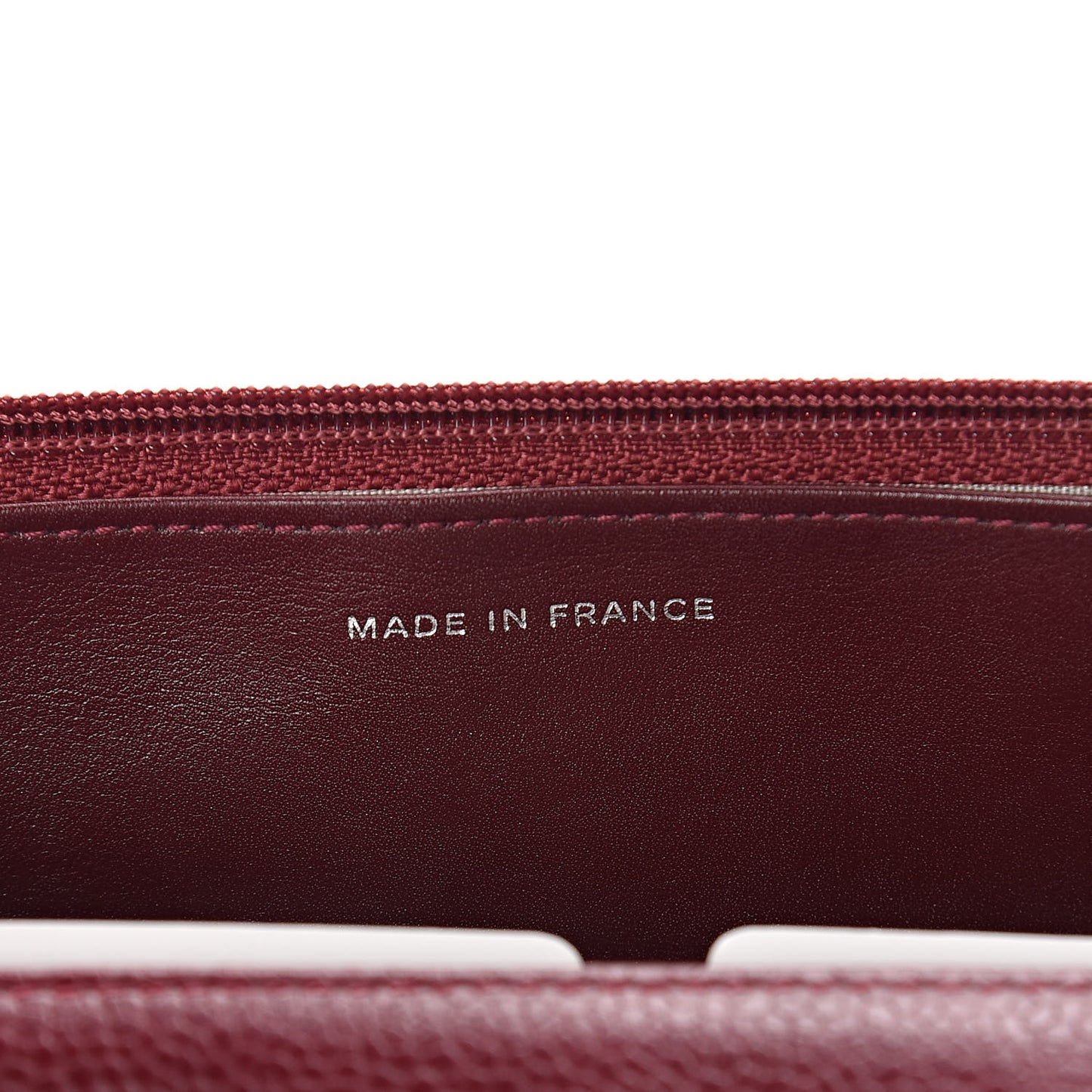 Caviar Timeless CC Wallet on Chain WOC Dark Red