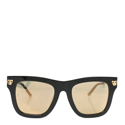 Cartier Acetate Panthere De Cartier Sunglasses CT0025S Black 2 of 7