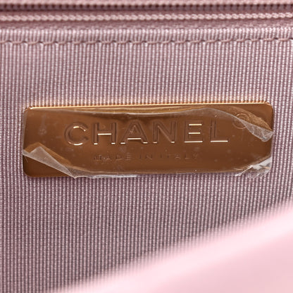 Chanel Lambskin Quilted Medium Chanel 19 Flap Light Pink 6 of 11