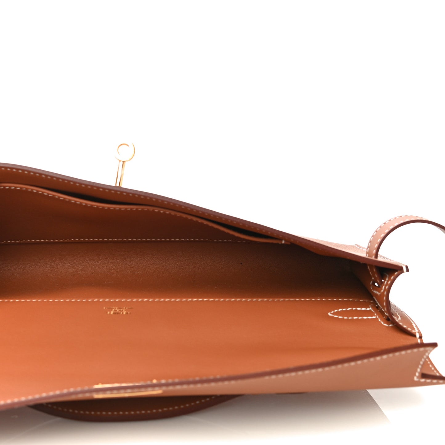 Swift Kelly Cut Clutch Pochette Gold