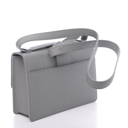Christian Dior Ultra Matte Grained Calfskin 30 Montaigne Flap Bag Grey 3 of 10