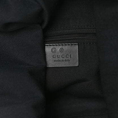 Gucci Nylon Monogram Hobo Black 6 of 12