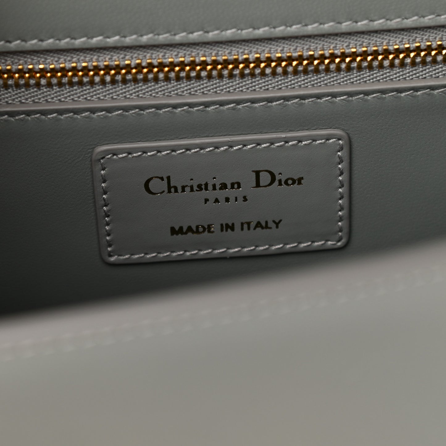 Smooth Calfskin 30 Montaigne Flap Bag Gray