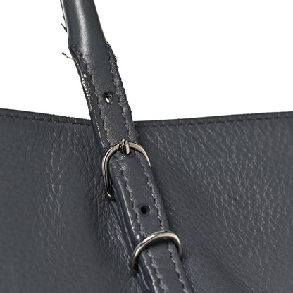 Balenciaga Veau Papier A4 Zip Around Tote Gris Metal 19 of 20