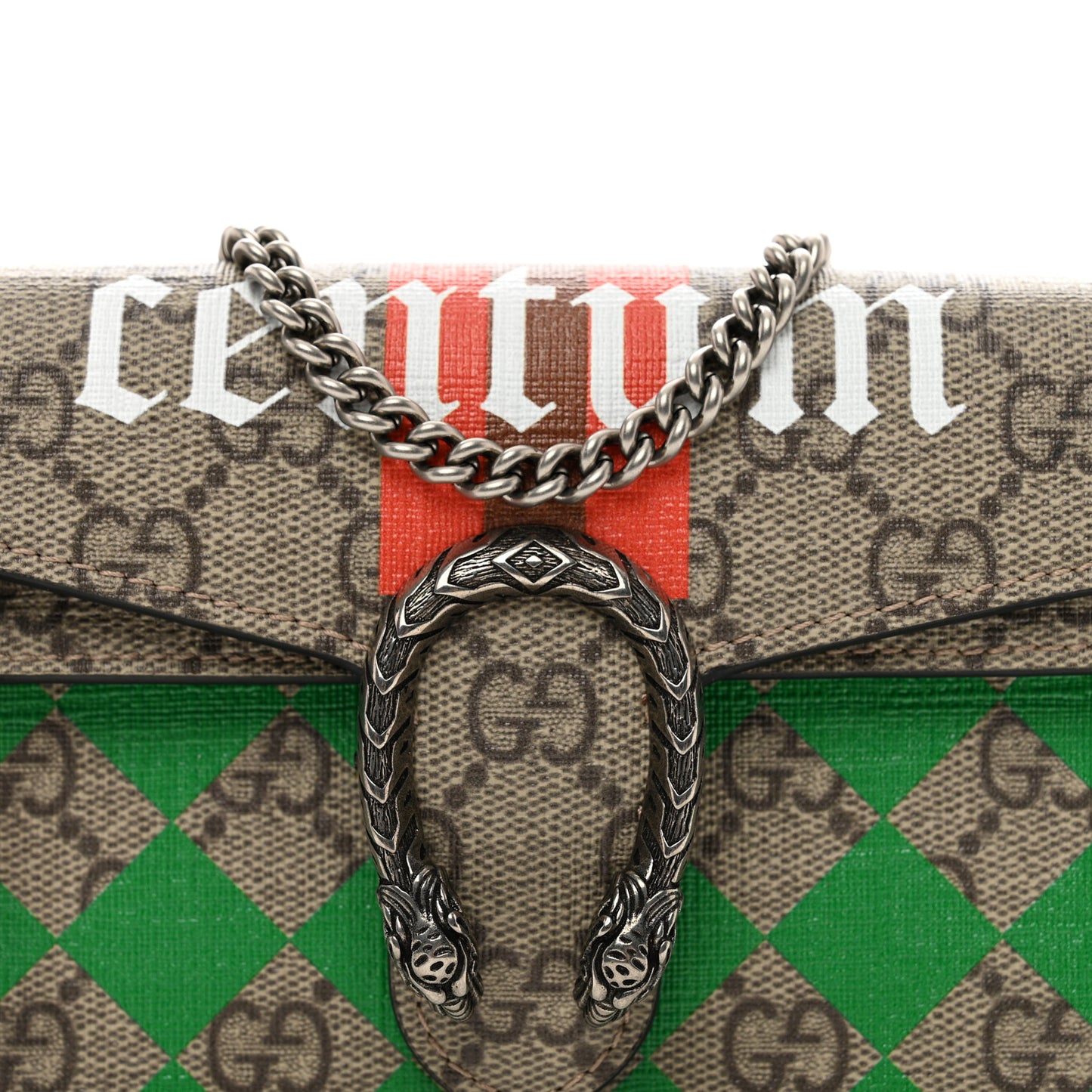 GG Supreme Monogram Centum Super Mini Dionysus Shoulder Bag