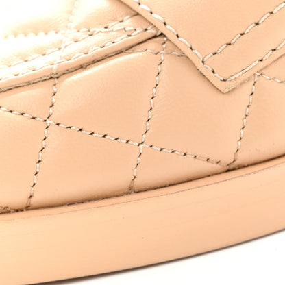 Chanel Lambskin Quilted CC Heart Loafers 39 Beige 10 of 13
