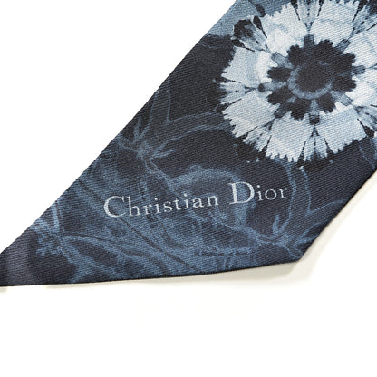 Christian Dior Silk KaleiDioroscopic Mitzah Scarf Blue 2 of 3