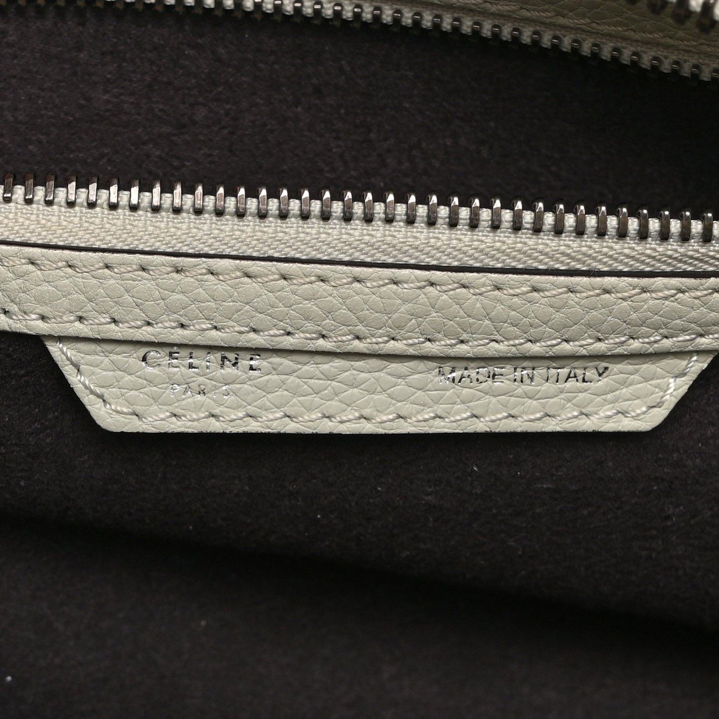 Pebbled Calfskin Mini Luggage Dune