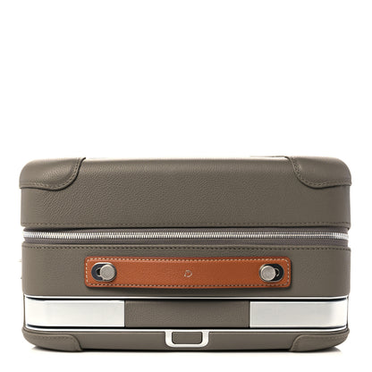 Hermes Taurillon Regate RMS Suitcase Etain Fauve Rouge H 7 of 16