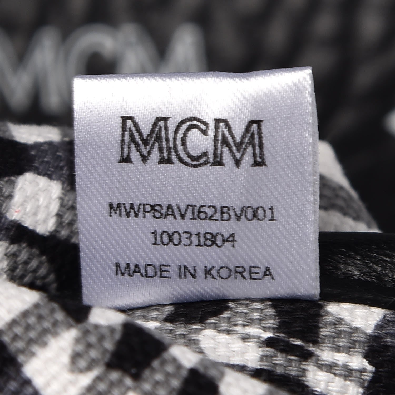 MCM Visetos Medium Reversible Shopper Tote Black 11 of 11