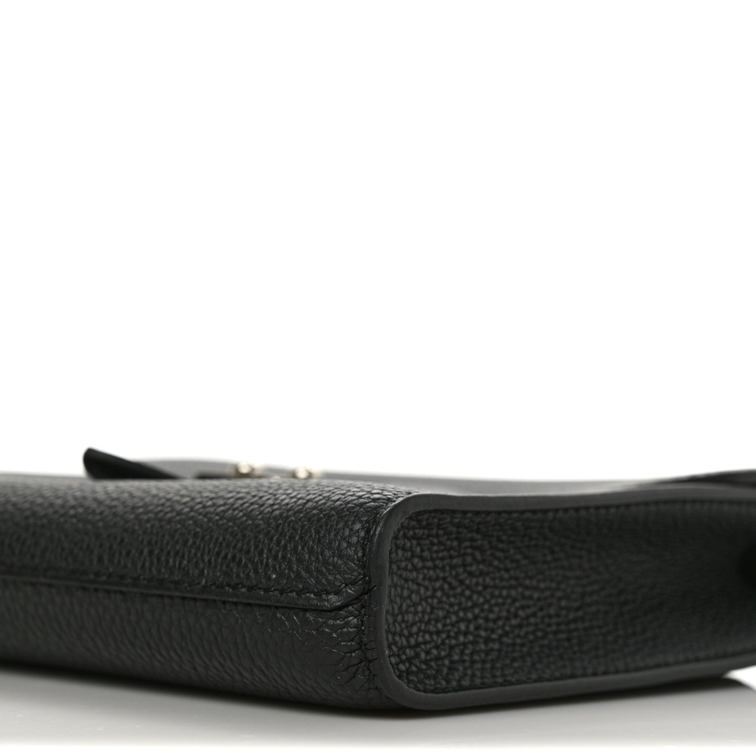 Hermes Togo Sac A Depeches 21 Messenger Bag Black 8 of 10