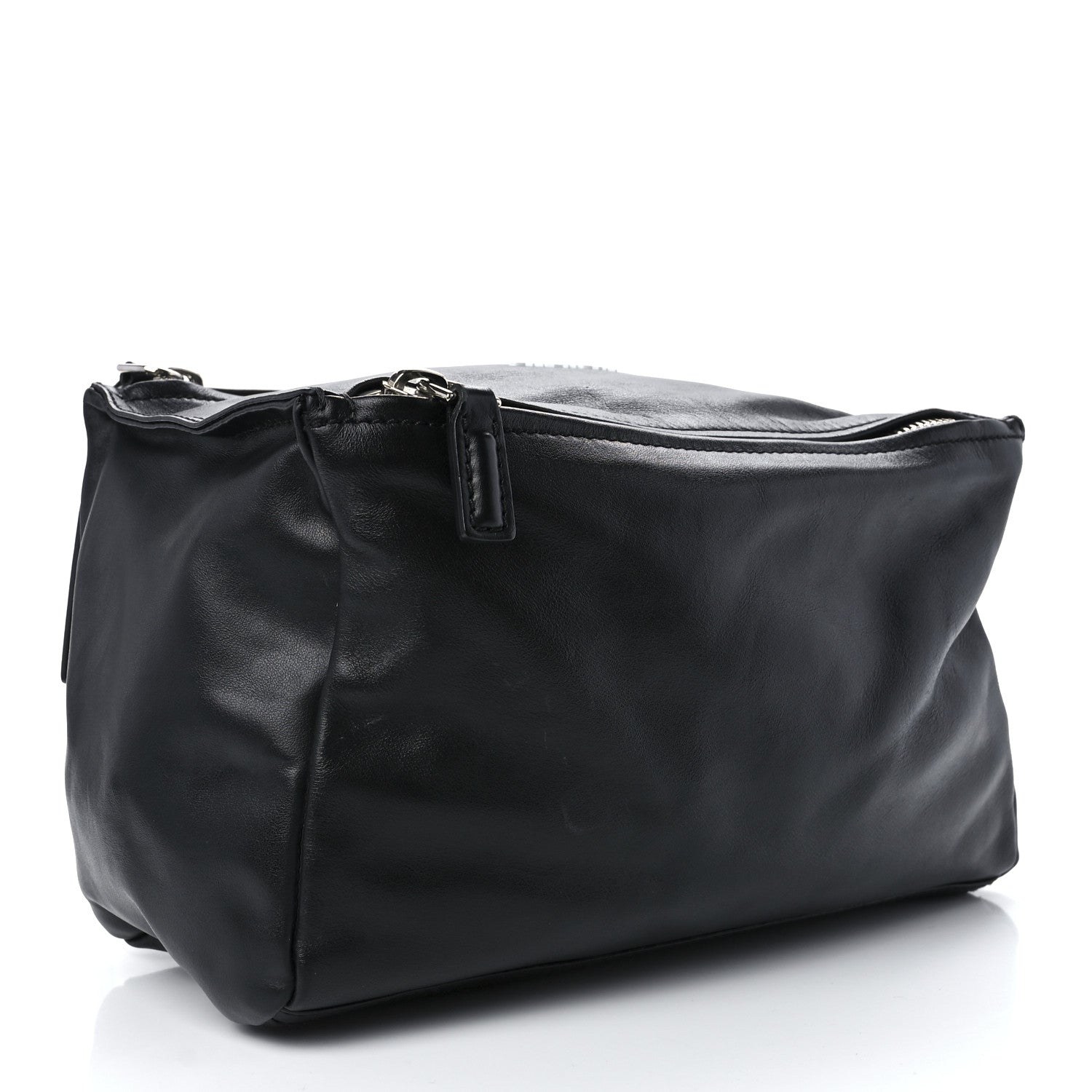 Givenchy Calfskin Medium Pandora Logo Strap Black 3 of 11