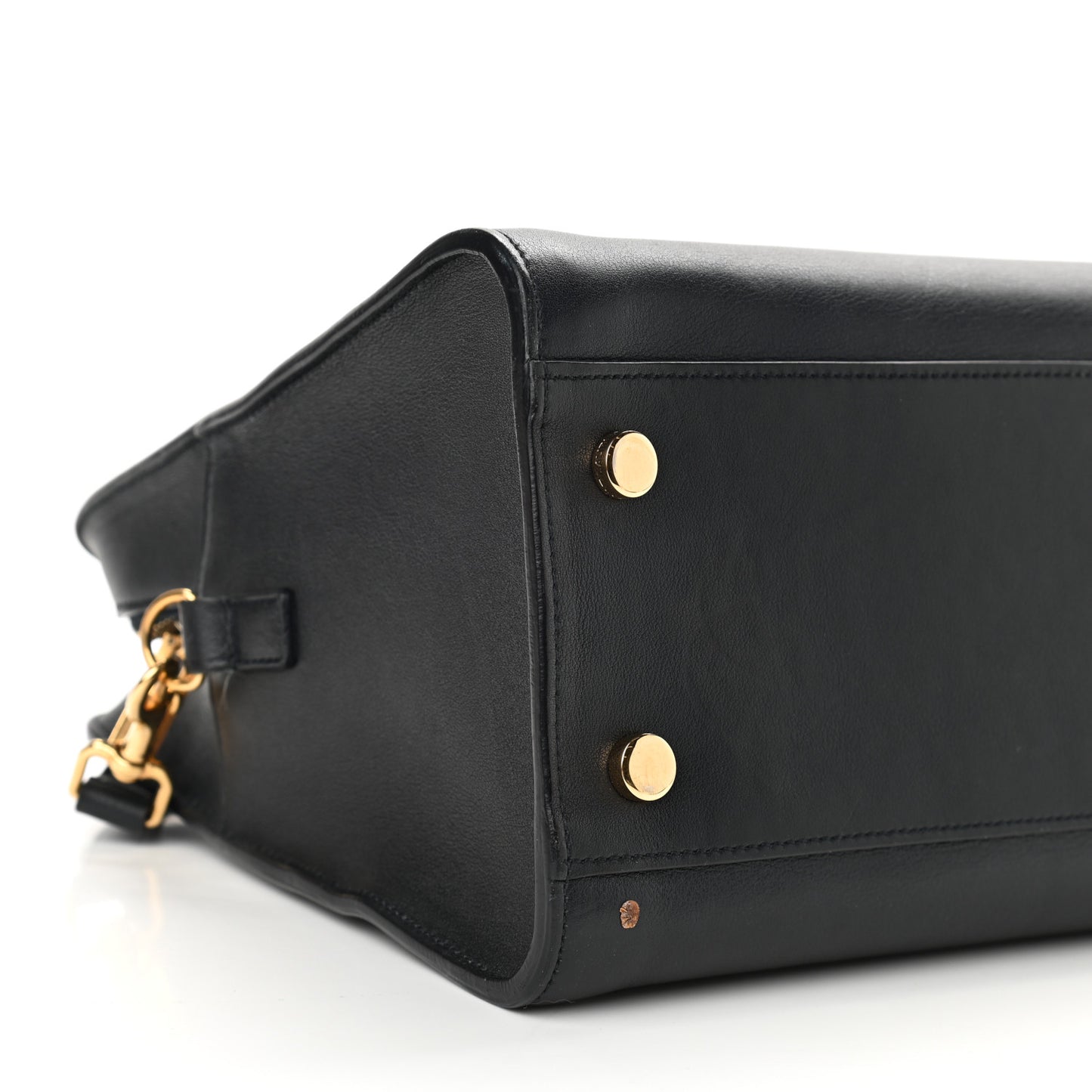 Smooth Calfskin Small Monogram Cabas Black