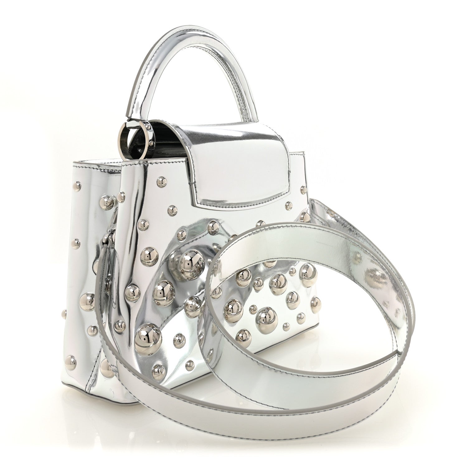 Louis Vuitton LV X YK Metallic Taurillon Brass Metal Dots