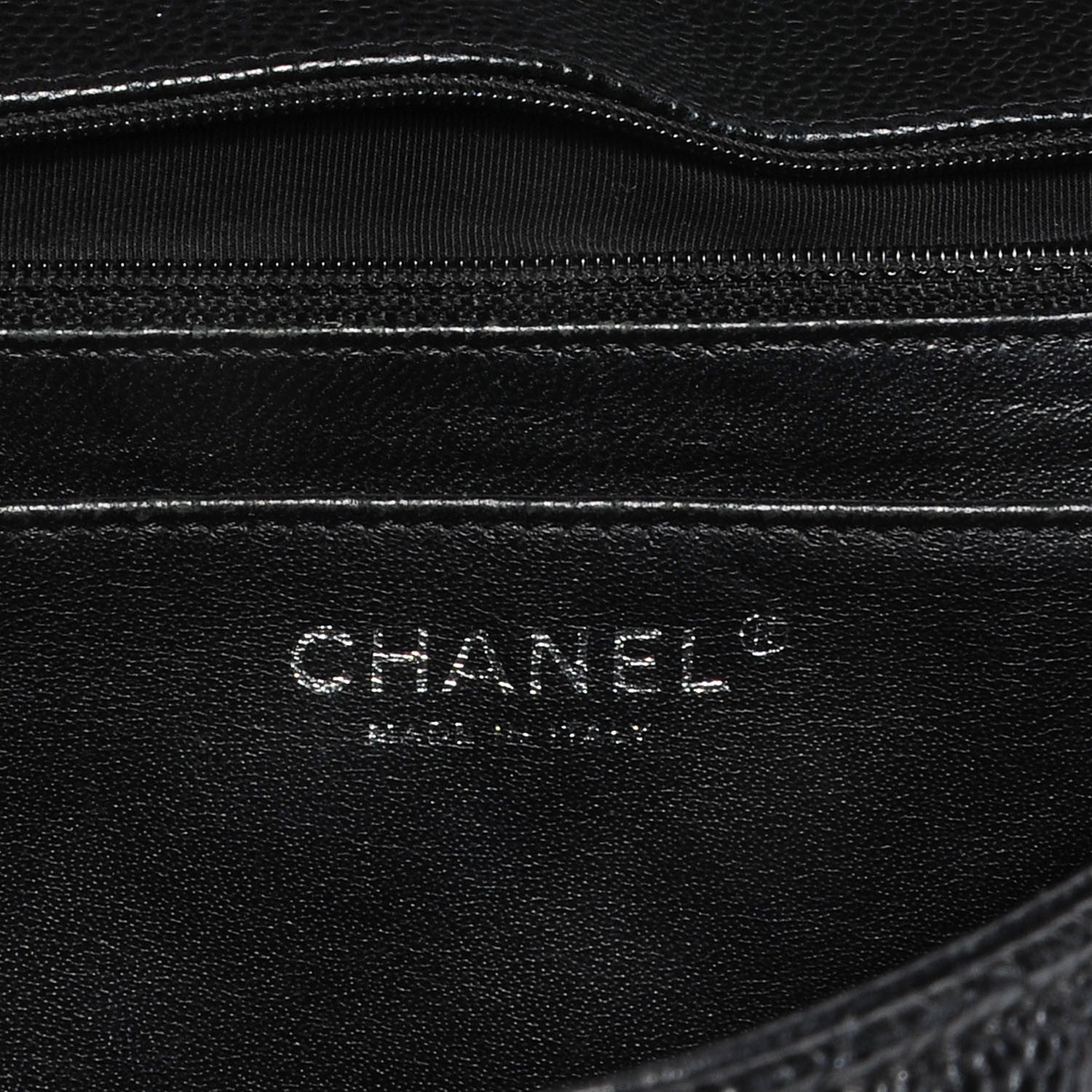Chanel Caviar Maxi Single Flap Black 7 of 8