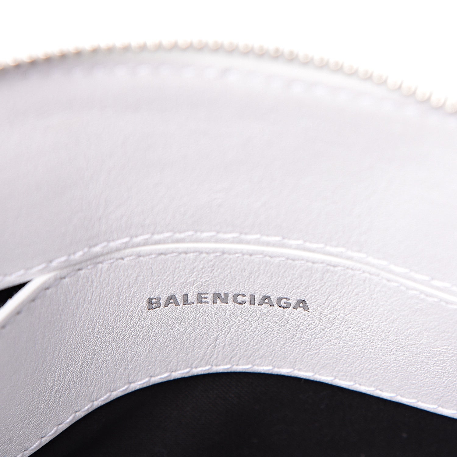 Balenciaga Calfskin Hello Kitty XXS Ville Top Handle Bag White 5 of 9