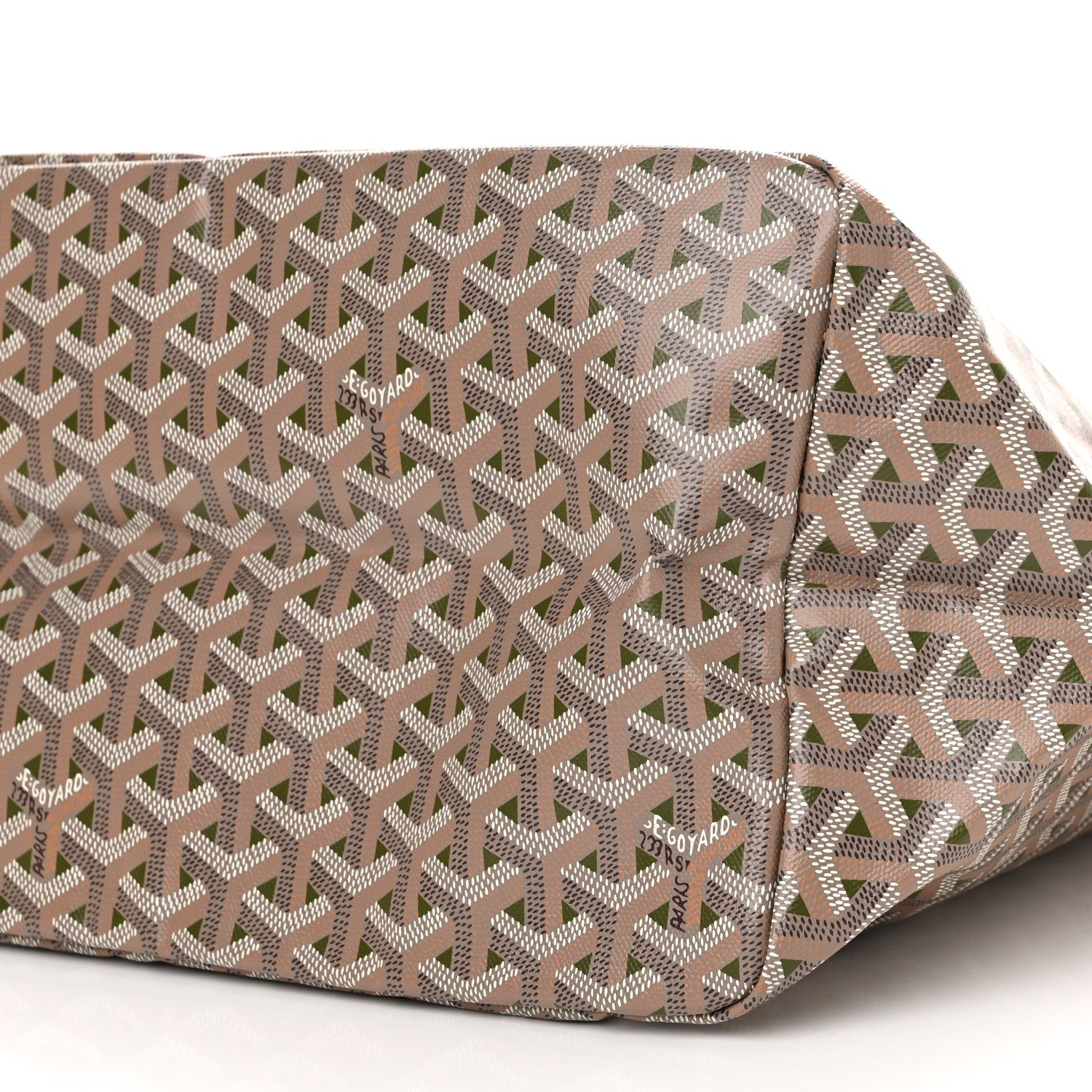 Goyard Goyardine Saint Louis Claire Voie GM Grege Khaki 11 of 11