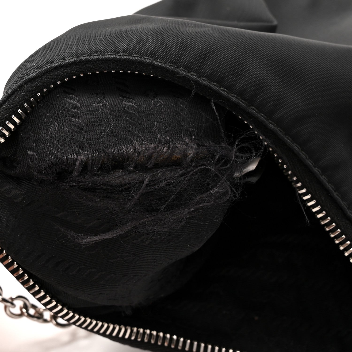 Prada Nylon Re-Edition 2005 Shoulder Bag Black 12 of 12