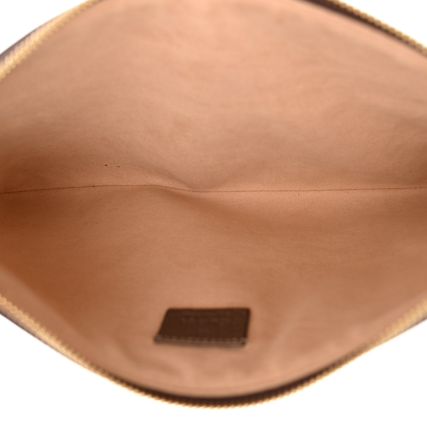 Gucci GG Supreme Monogram Large Ophidia Pouch Clutch Brown 5 of 11