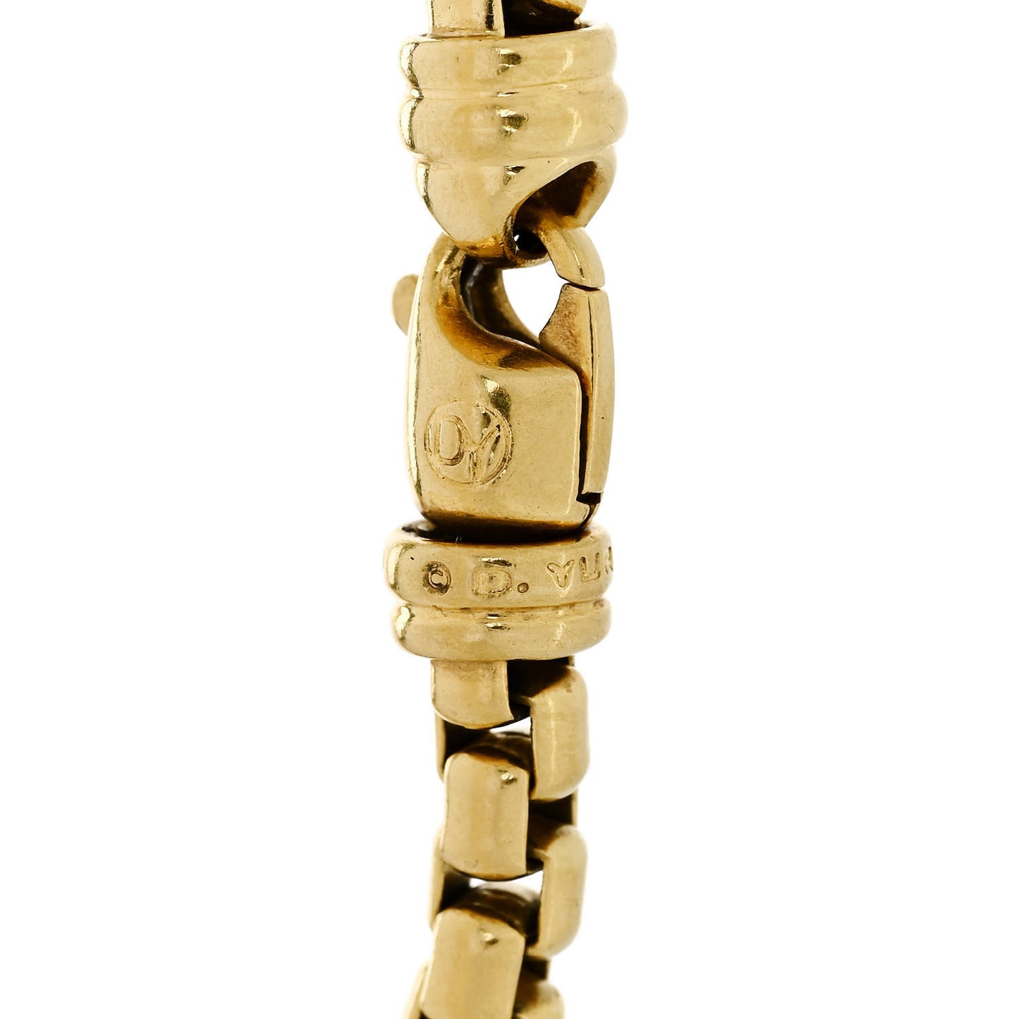 18K Yellow Gold 5mm Box Chain Bracelet