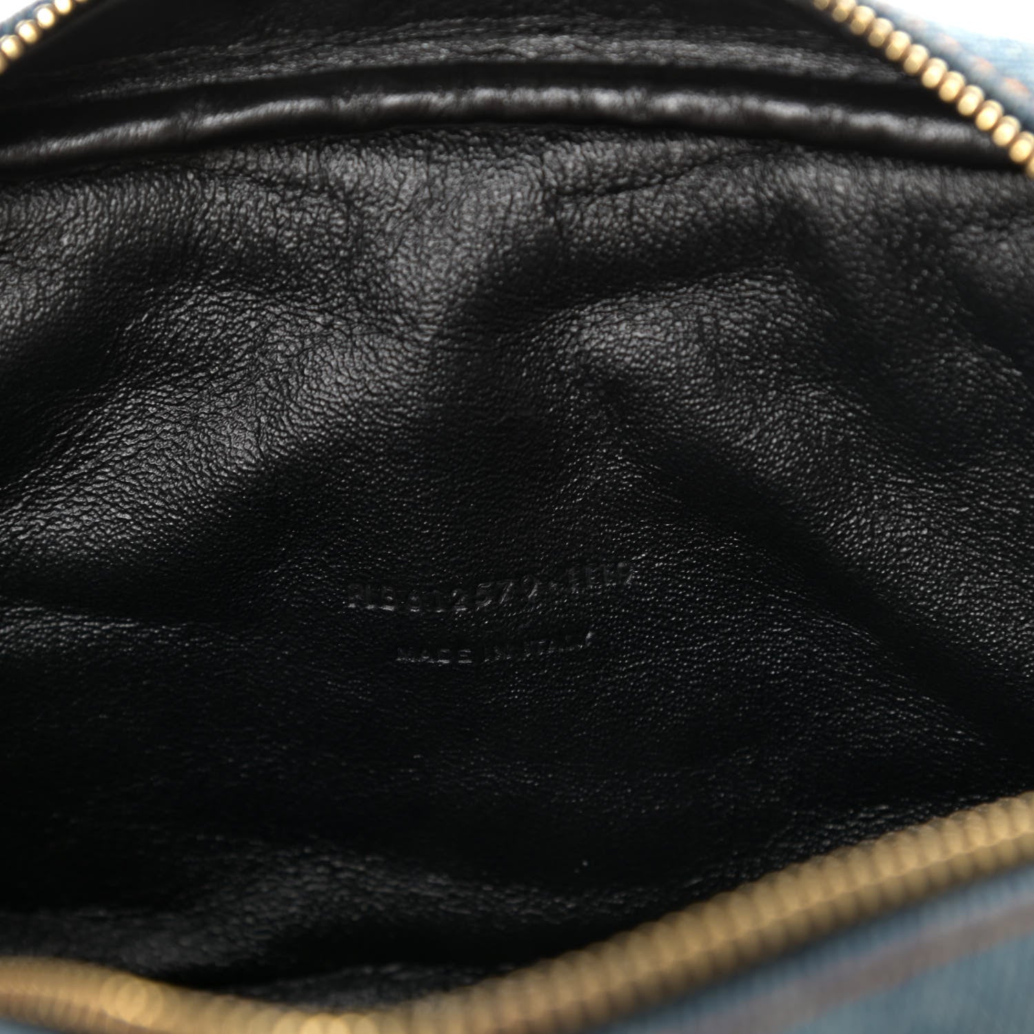 Saint Laurent Denim Matelasse Monogram Mini Lou Camera Bag California Blue 7 of 9