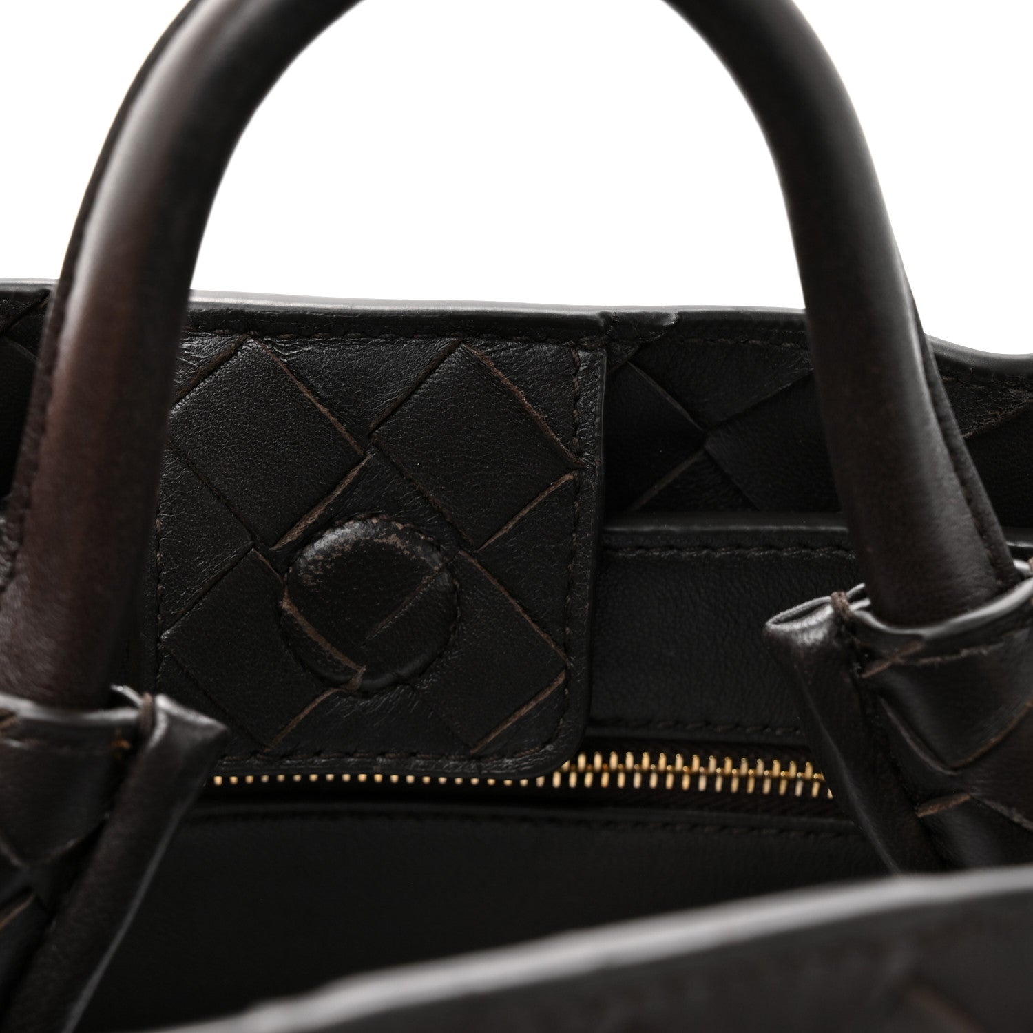Bottega Veneta Nappa Intrecciato Small Andiamo Shoulder Bag Fondant 12 of 14