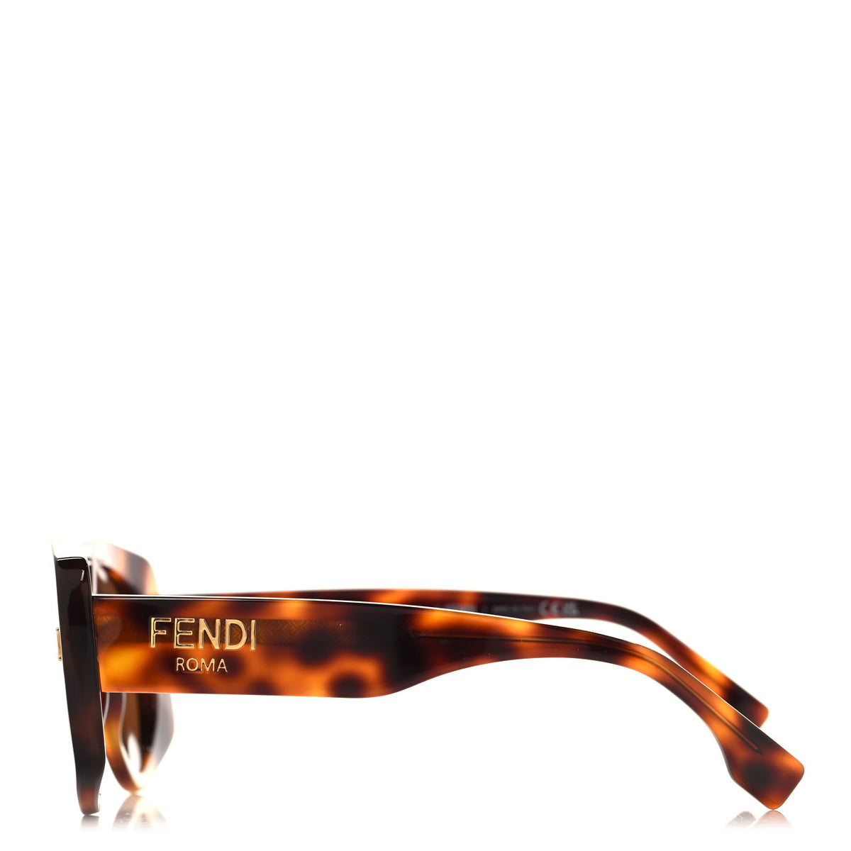 Acetate Fendi Roma Sunglasses FE40137I Havana