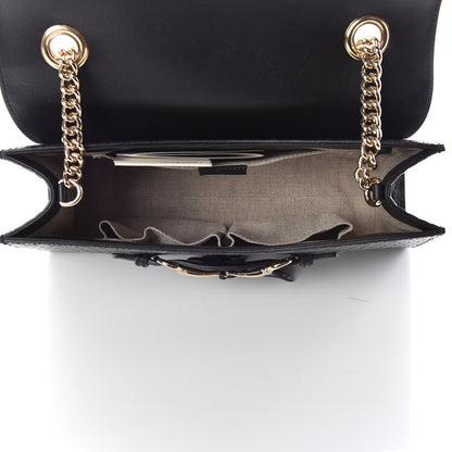 Gucci Microguccissima Medium Emily Chain Shoulder Bag Black 5 of 12