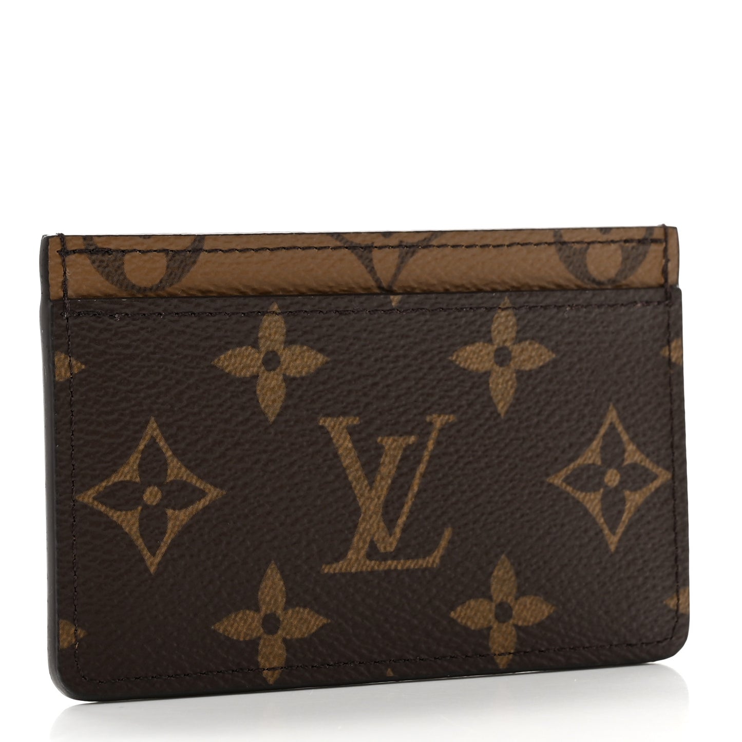 Reverse Monogram Card Holder
