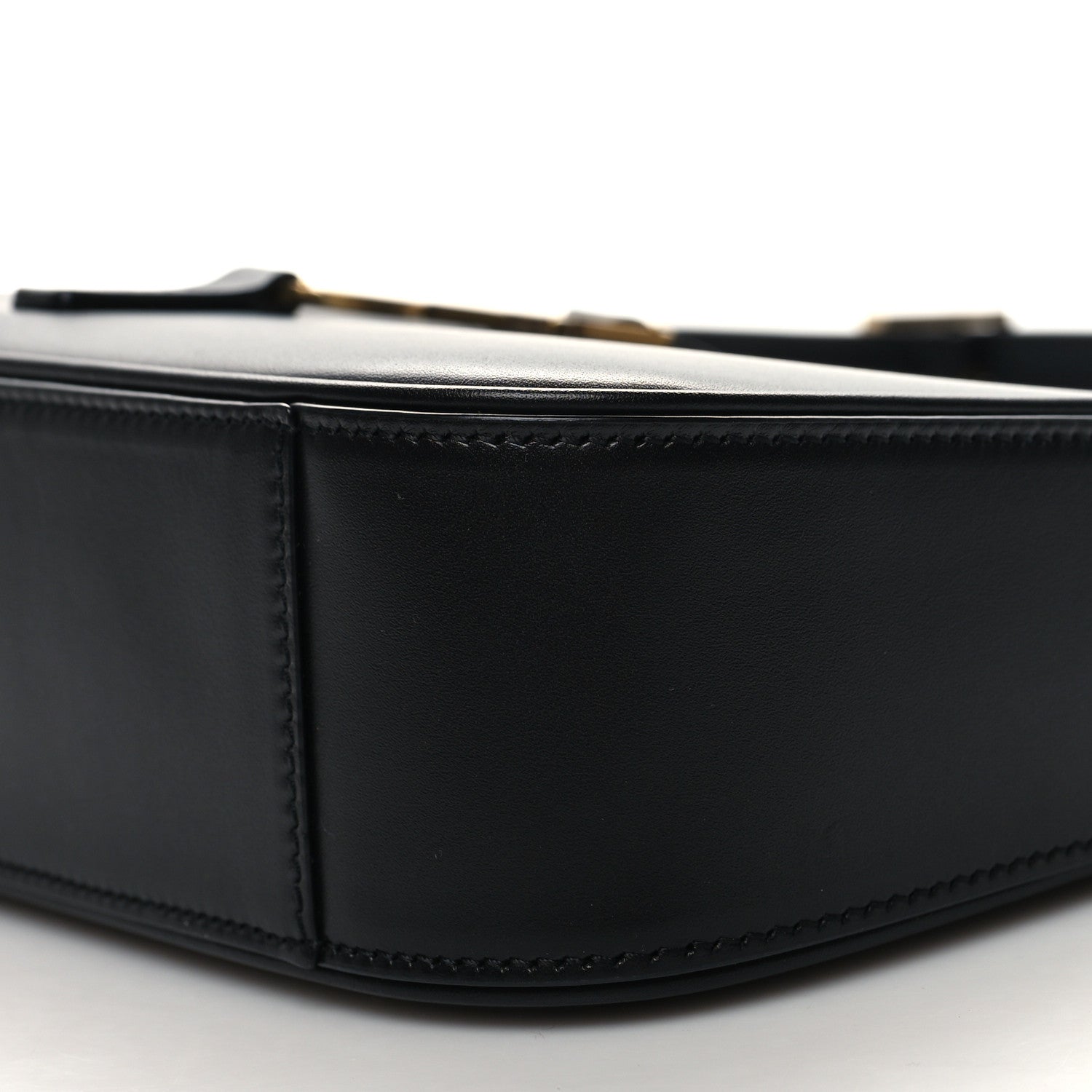 Saint Laurent Smooth Calfskin Le 5 A 7 Hobo Black 10 of 11