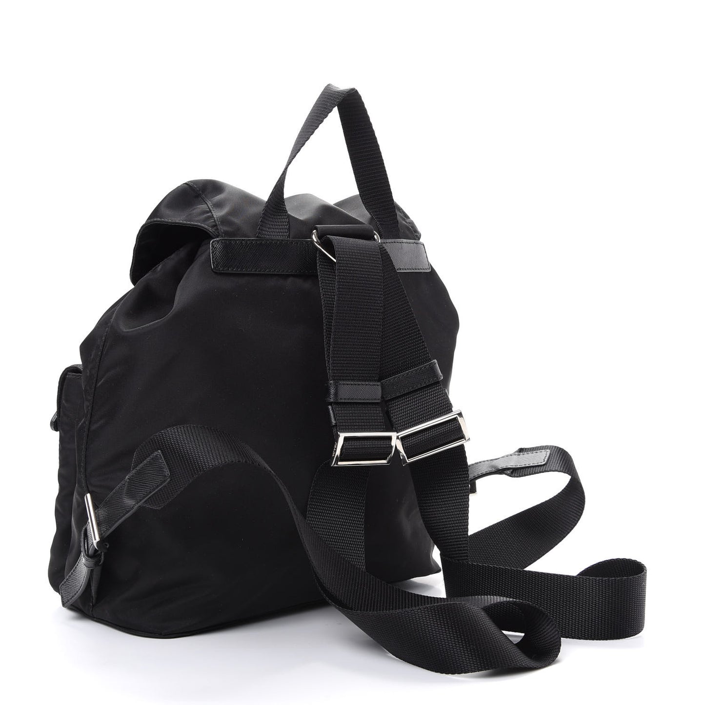 Nylon Vela Small Backpack Black