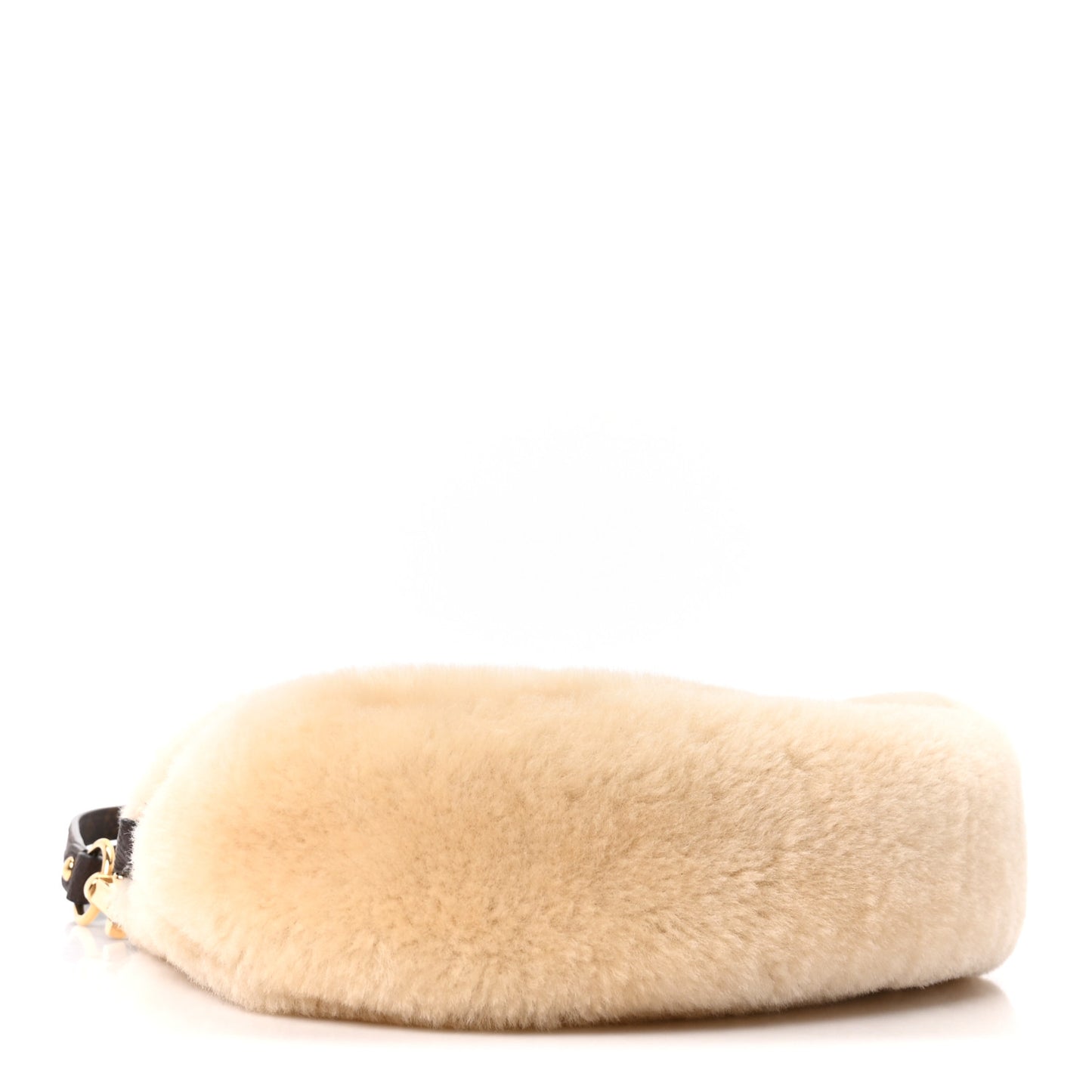 Shearling Monogram Sunset Cream