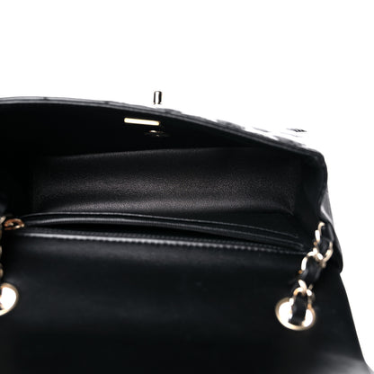 Chanel Lambskin Quilted Mini Rectangular Flap Black 5 of 10