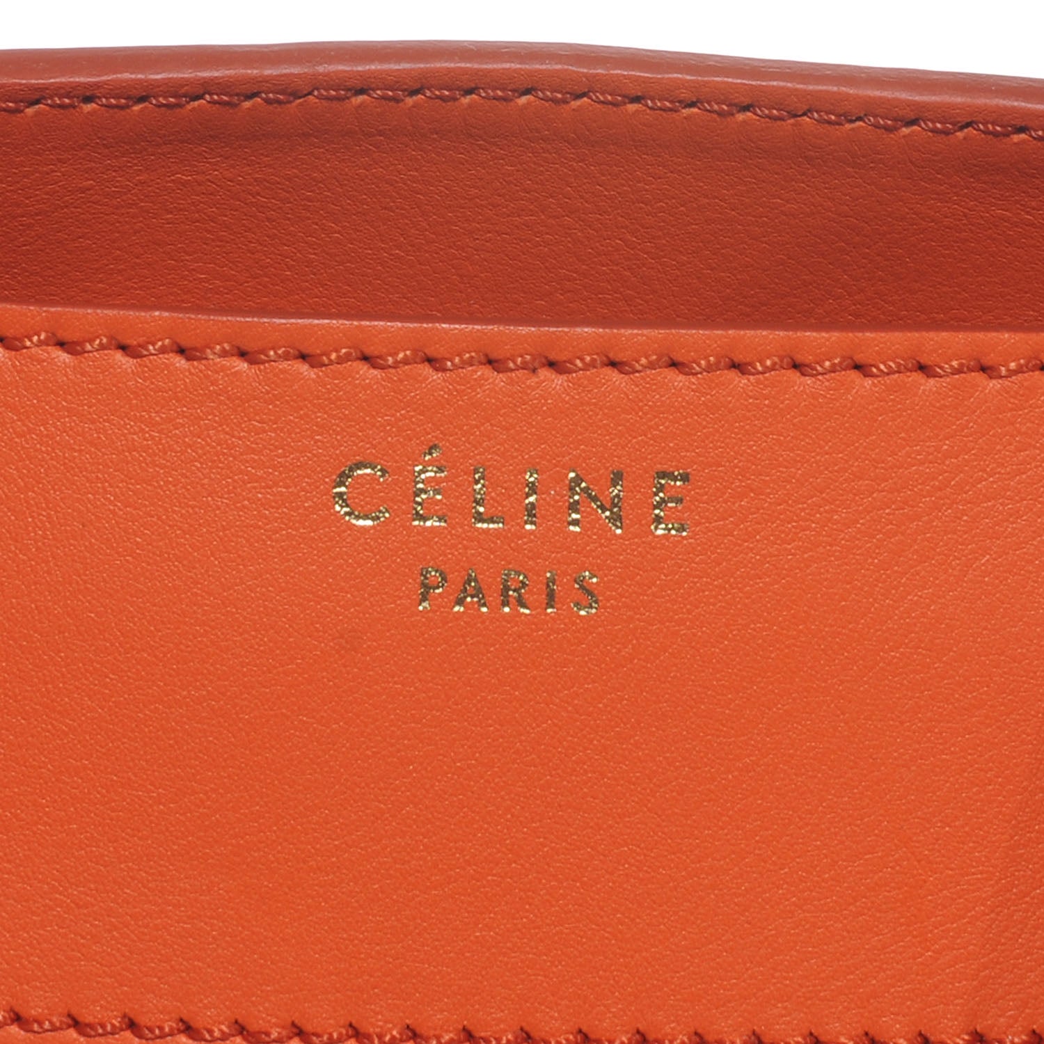 Celine Smooth Calfskin Mini Luggage Bag Vermillion 6 of 8