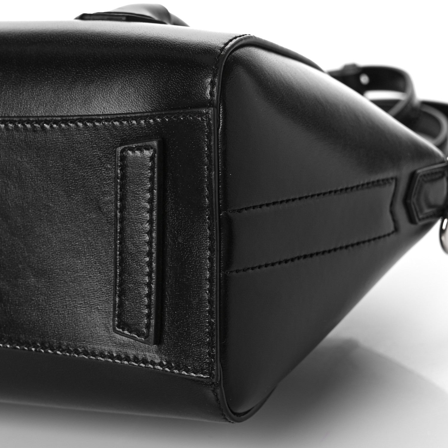 Givenchy Box Calfskin Mini Lock Antigona Shoulder Bag Black 8 of 8