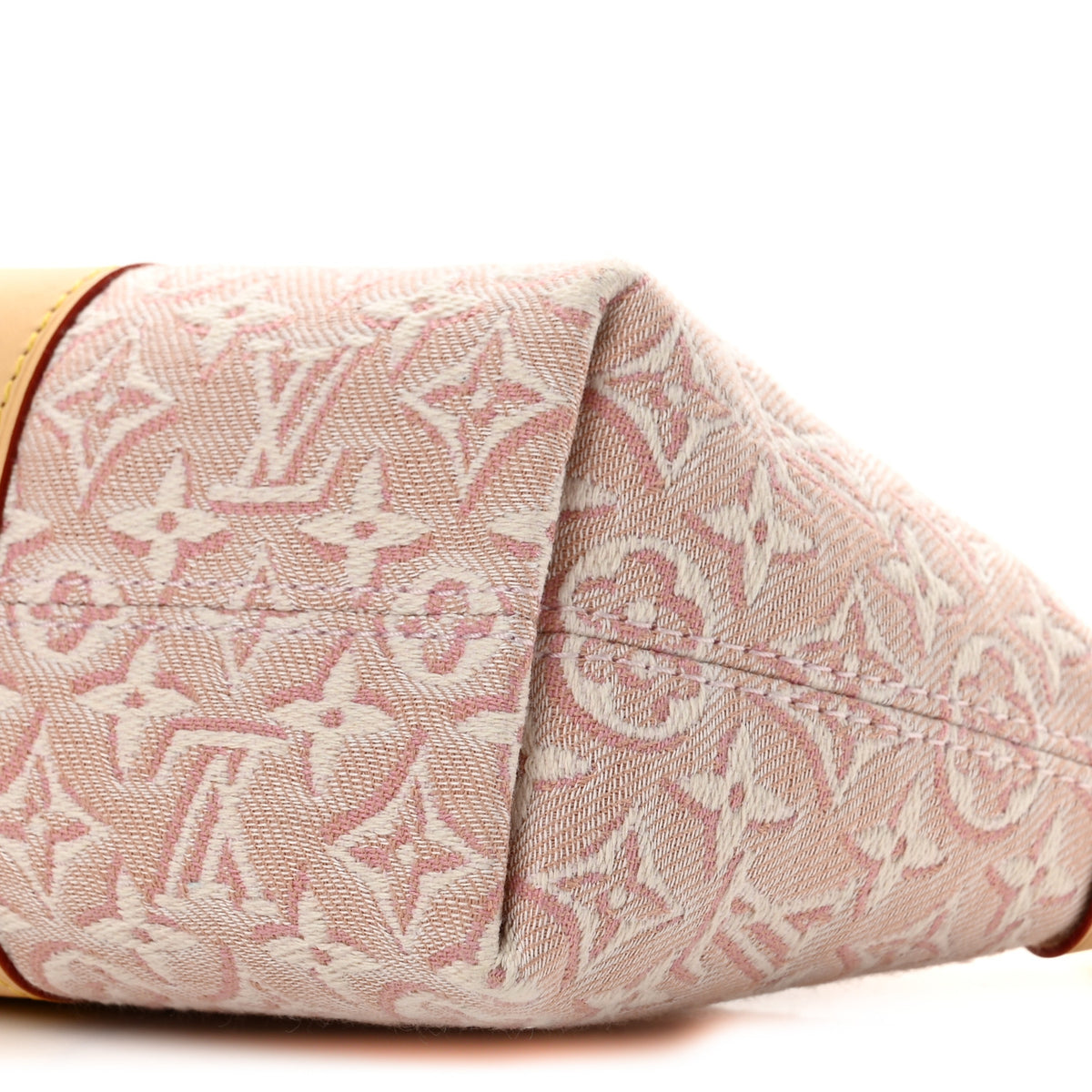 Monogram Embleme Mia Pochette Rose Ruban