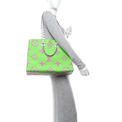 Louis Vuitton LOUIS VUITTON Monogram Giant Onthego GM Pink Lilac 2 of 8