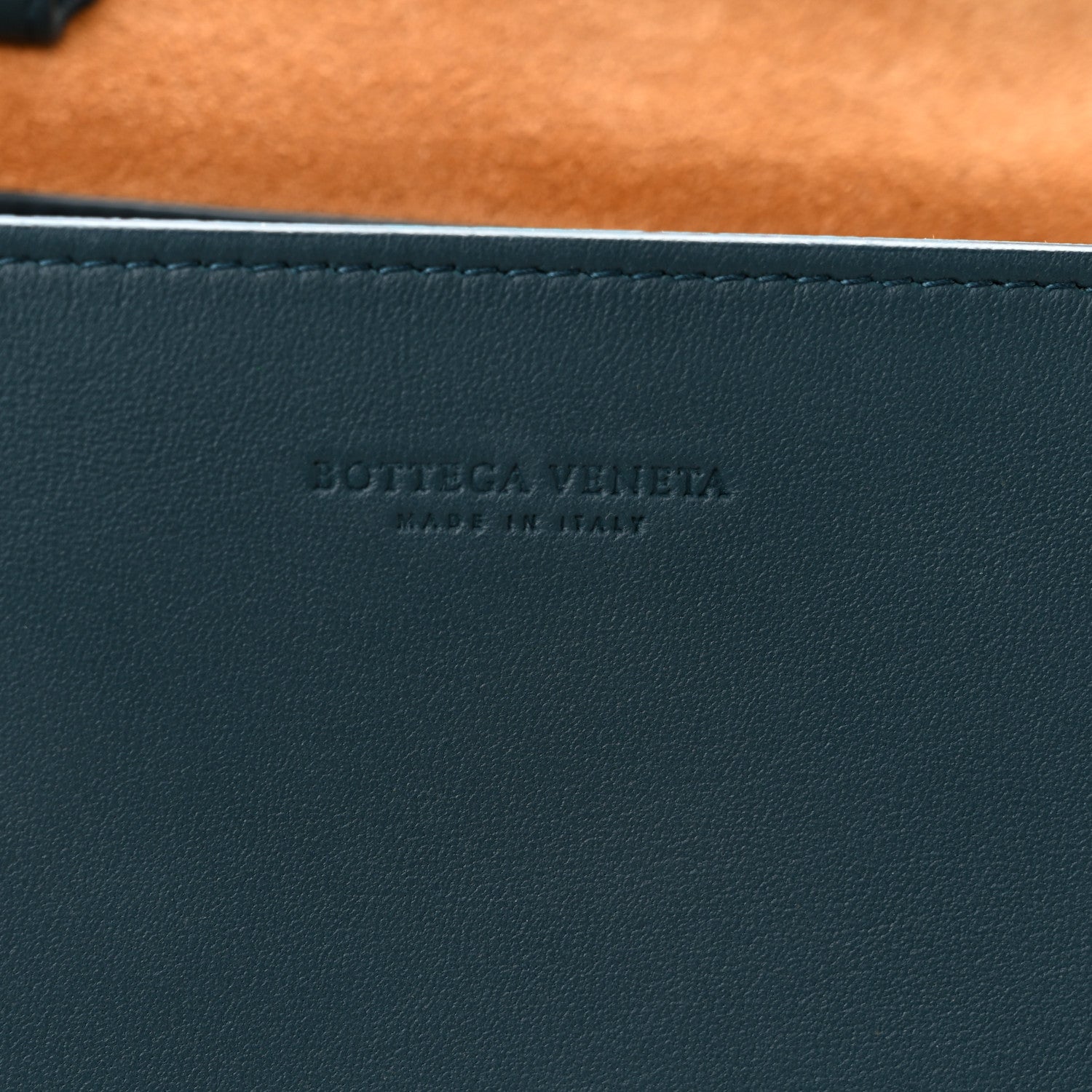 Bottega Veneta Lambskin Maxi Intrecciato Mini Cassette Crossbody Bag Petrol Blue 6 of 9