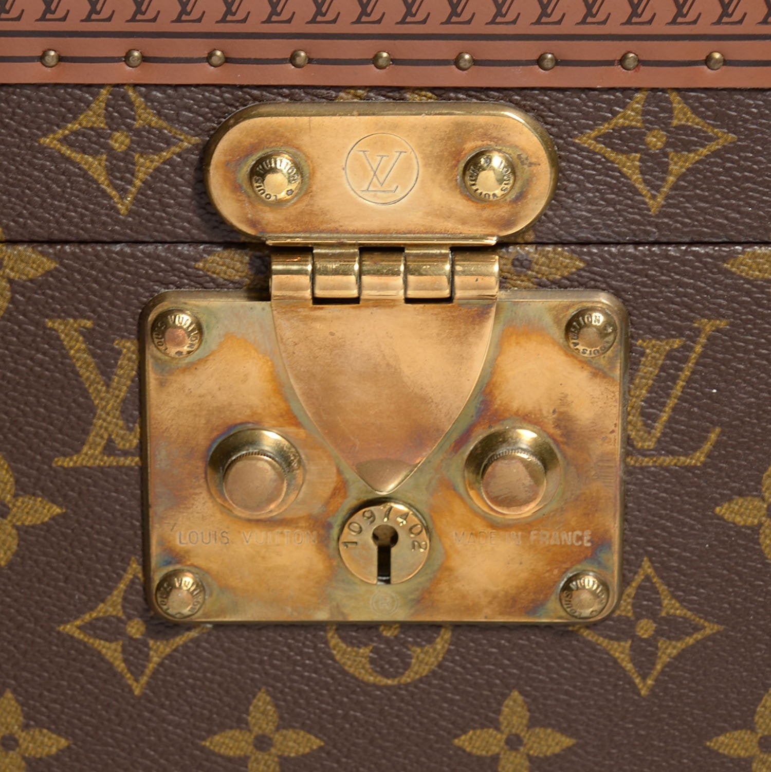 Louis Vuitton Monogram Boite Flacons Beauty Train Trunk Case 8 of 9