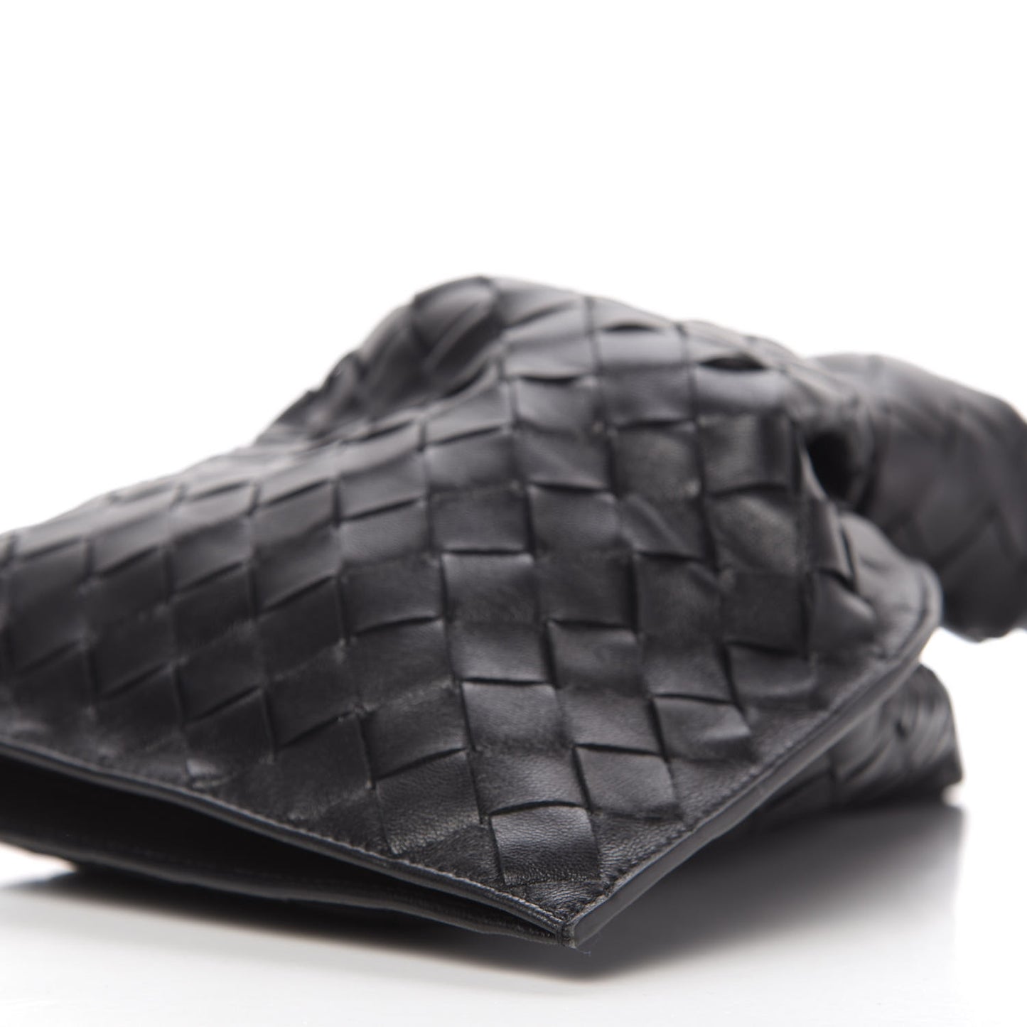 Nappa Intrecciato Mini BV Twist Black