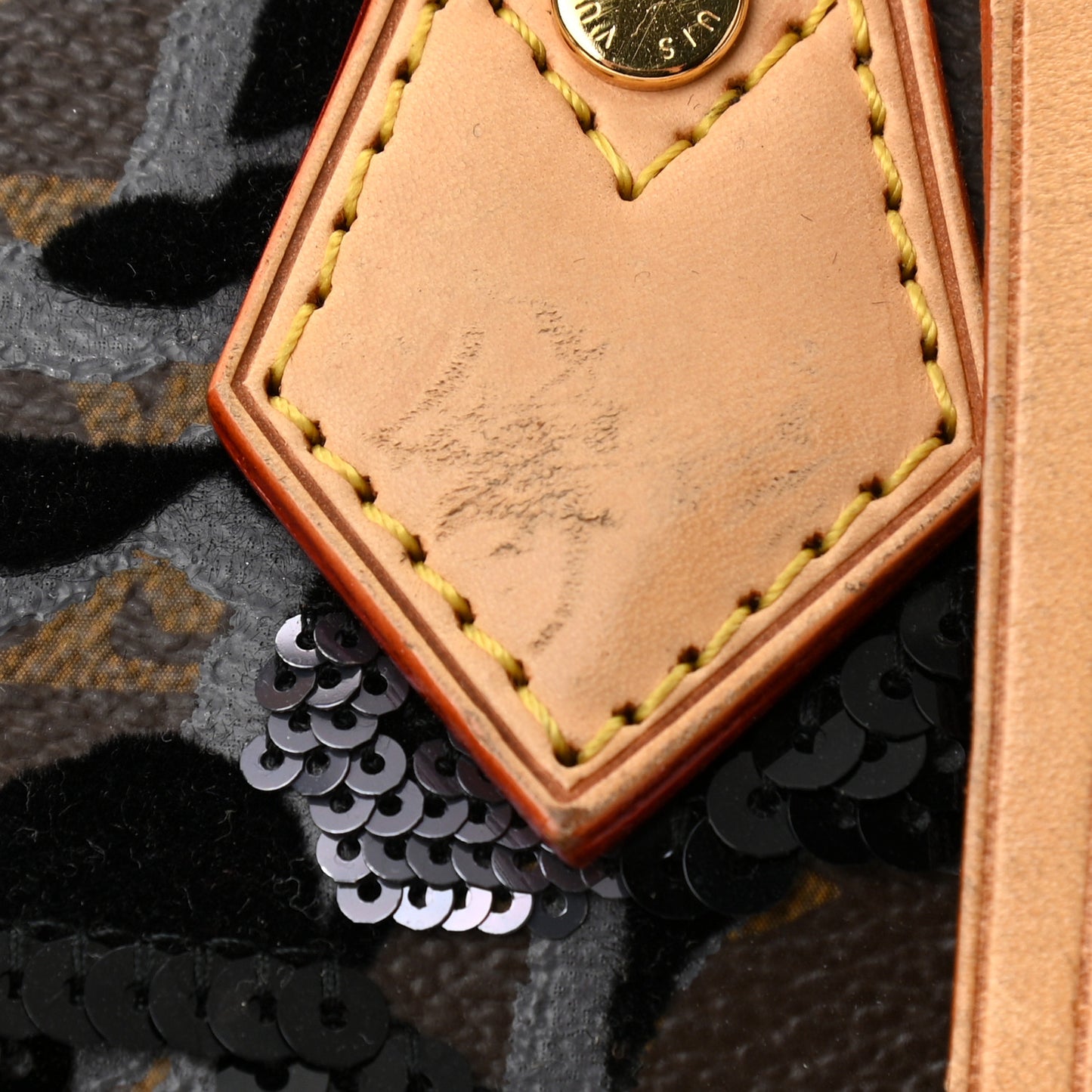 Monogram Fleur De Jais Sequins Speedy 30