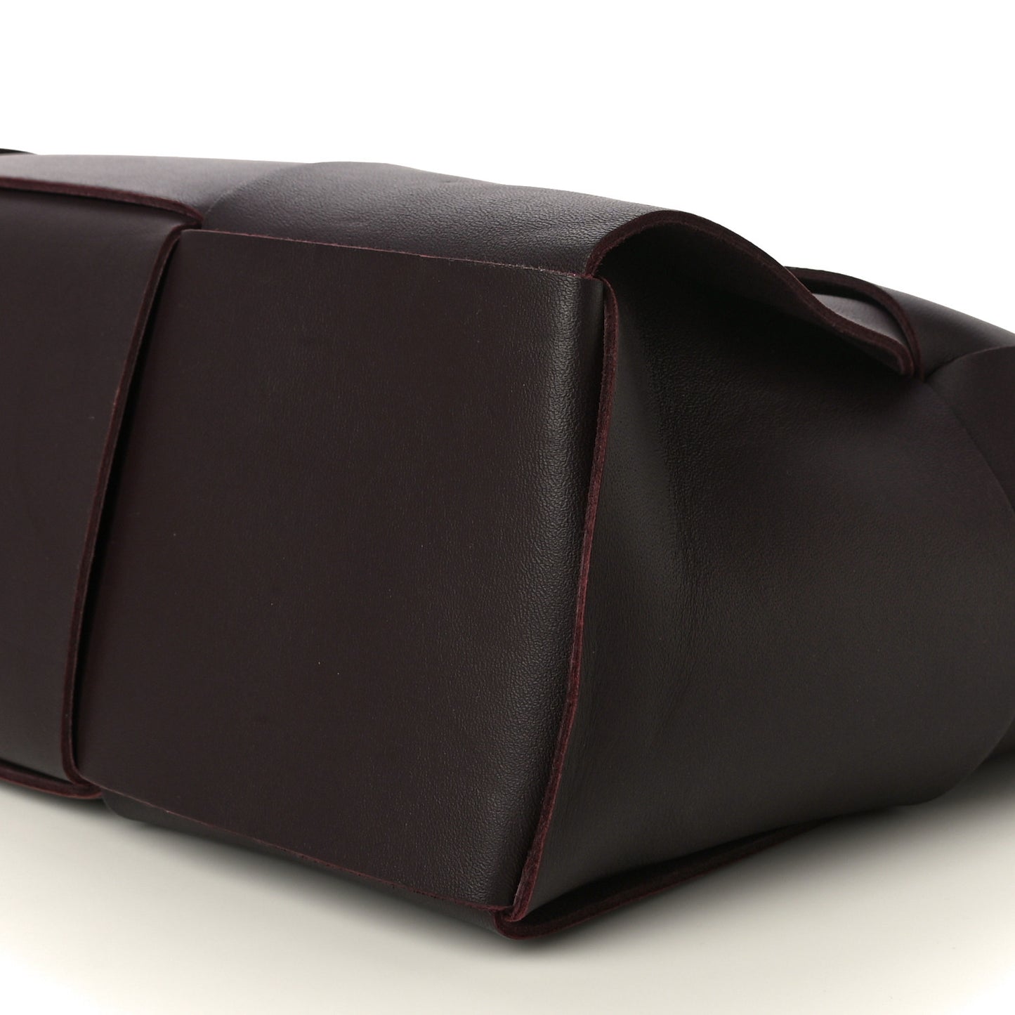 Nappa Maxi Intrecciato Medium Arco Tote Grape