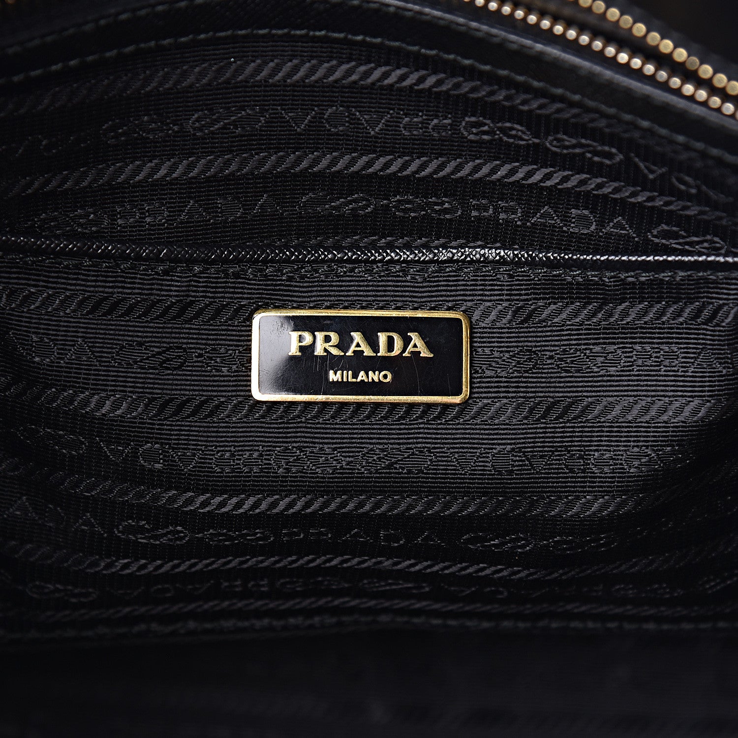 Prada Saffiano Lux Large Promenade Tote Black 6 of 17