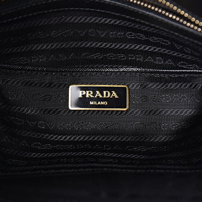 Prada Saffiano Lux Large Promenade Tote Black 6 of 17