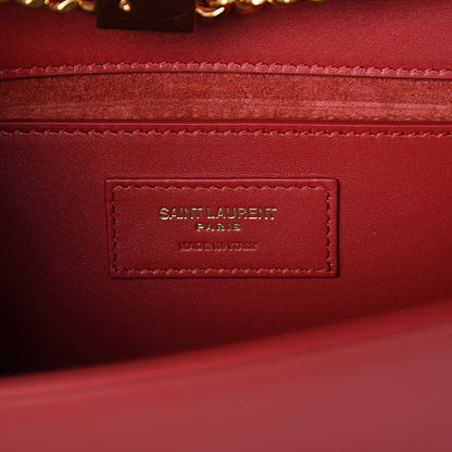 Saint Laurent Smooth Calfskin Medium Classic Monogram Kate Tassel Satchel New Lipstick 6 of 10