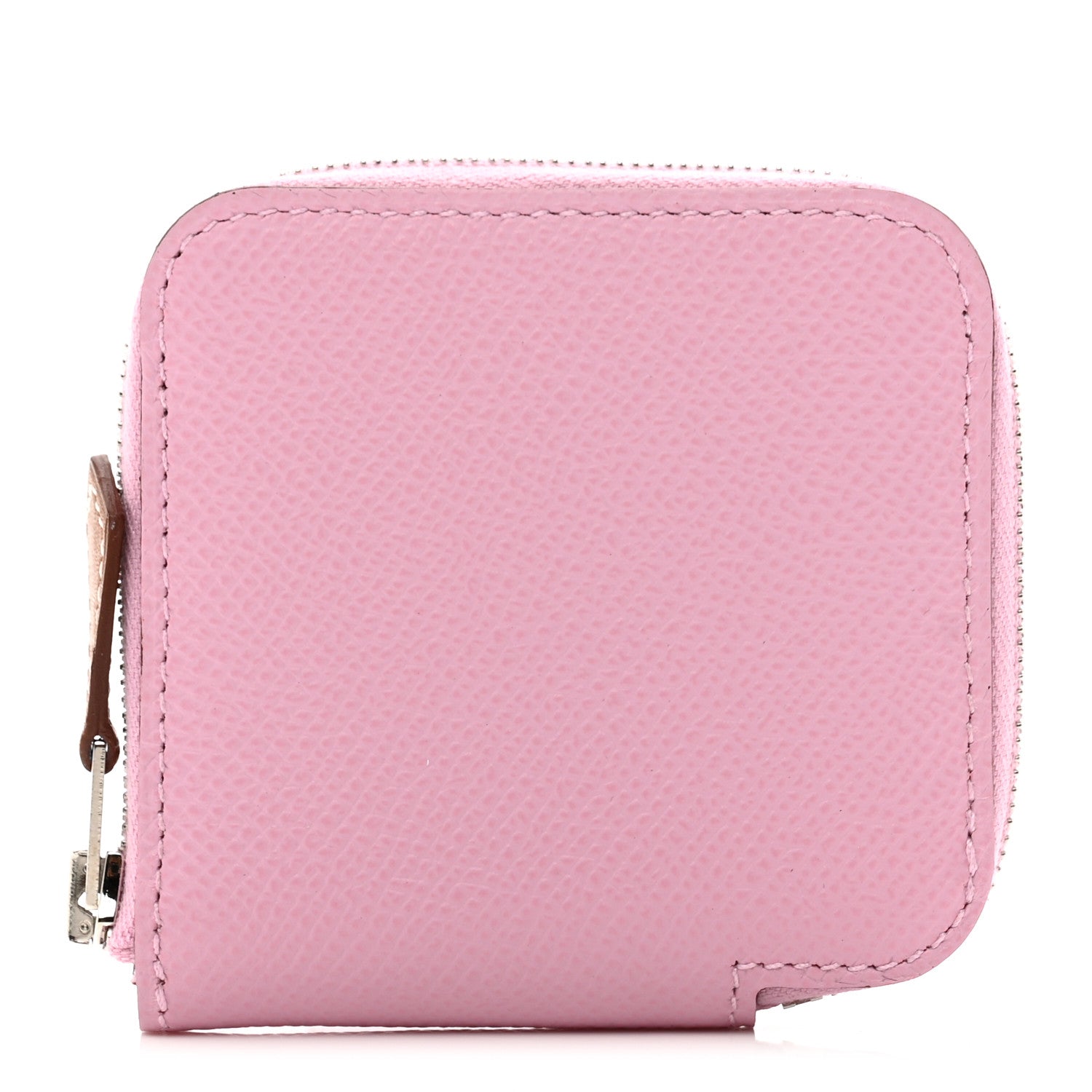 Hermes Epsom Silk'in Coin Purse Mauve Sylvestre 1 of 7