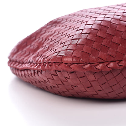 Bottega Veneta Nappa Intrecciato Medium Veneta Hobo Vermillion 10 of 13