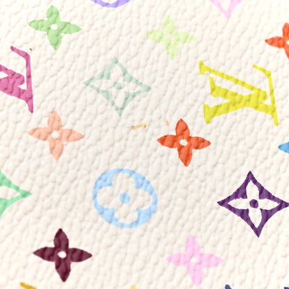 Louis Vuitton Monogram Multicolor Porte Tresor International Wallet White 10 of 10